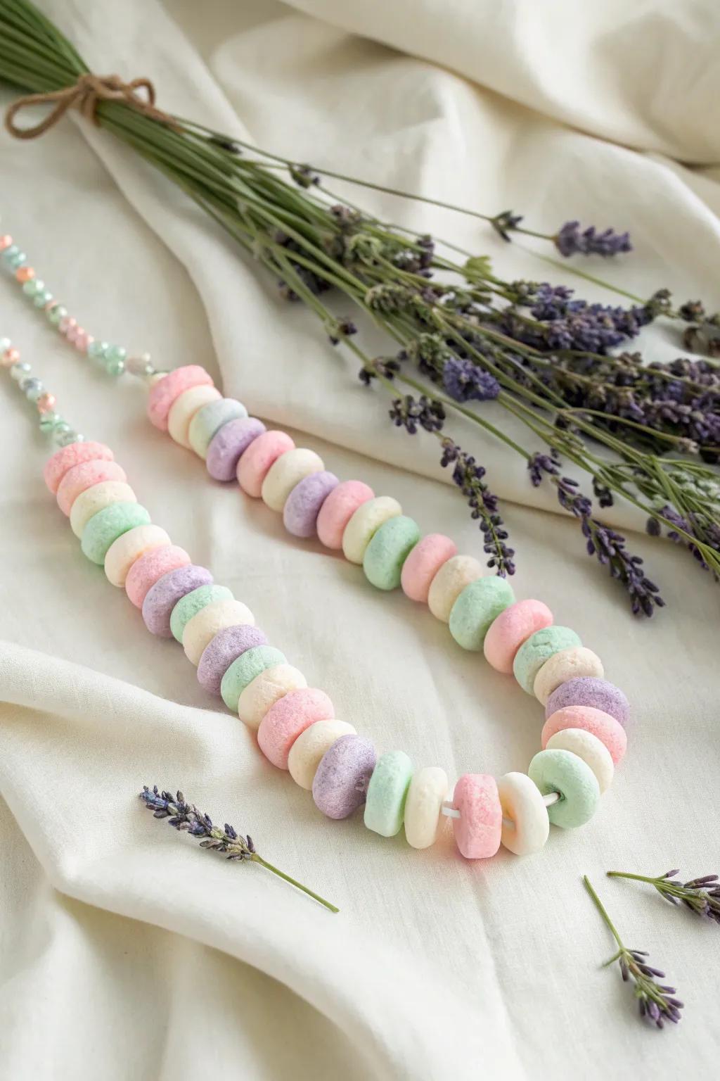 Elevate your DIY lei with a touch of fragrance! Discover the beauty of simplicity and scent with this Scented Candy Lei idea.