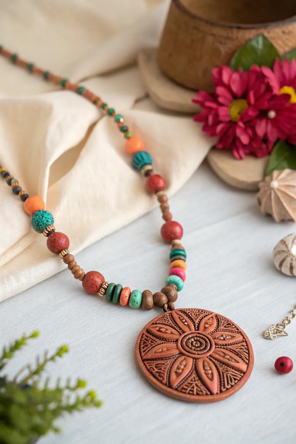 Unleash your child's creativity with vibrant clay jewelry that combines fun and craftsmanship!