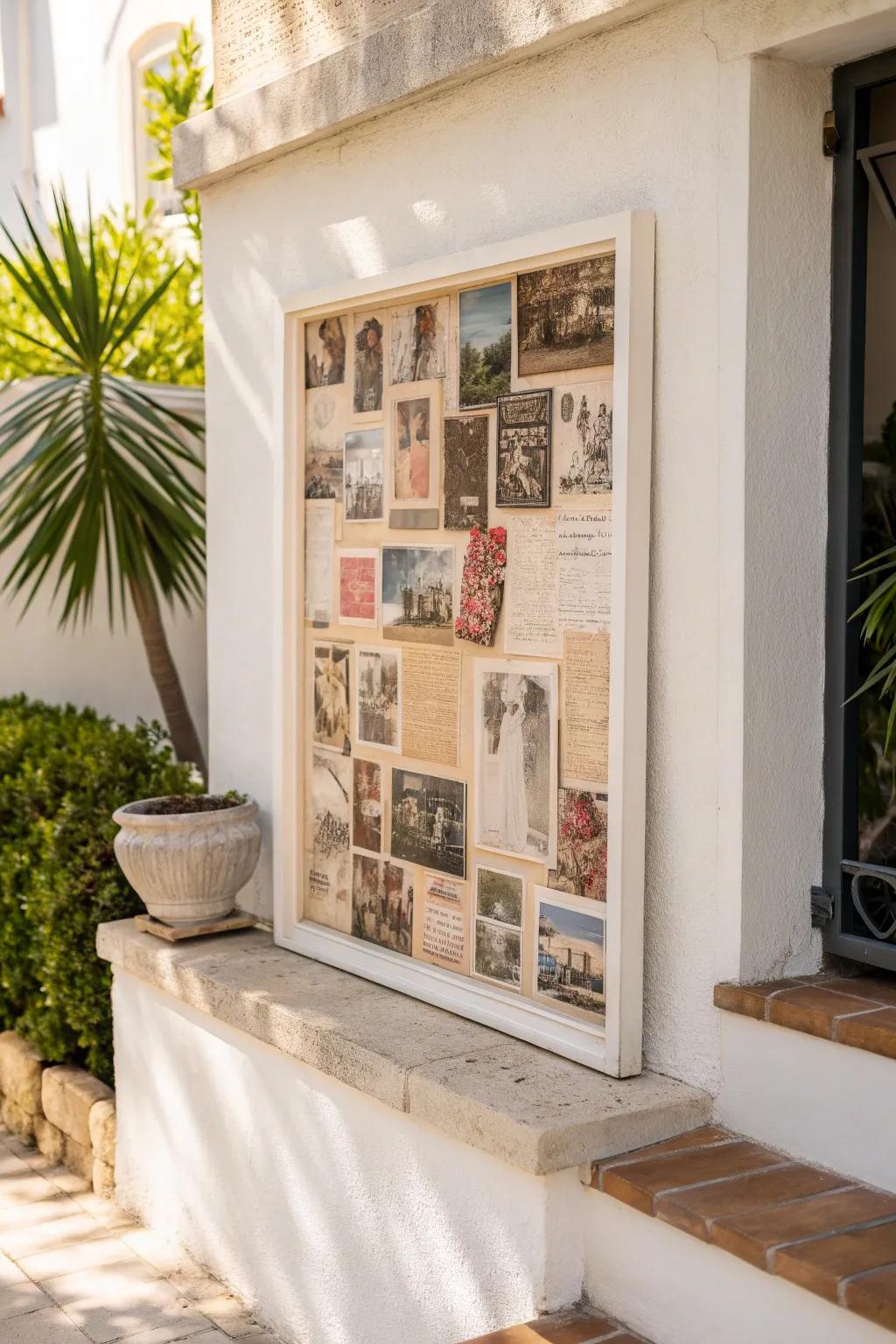 Embrace nostalgia with vintage collage art - where history meets modern minimalist beauty.