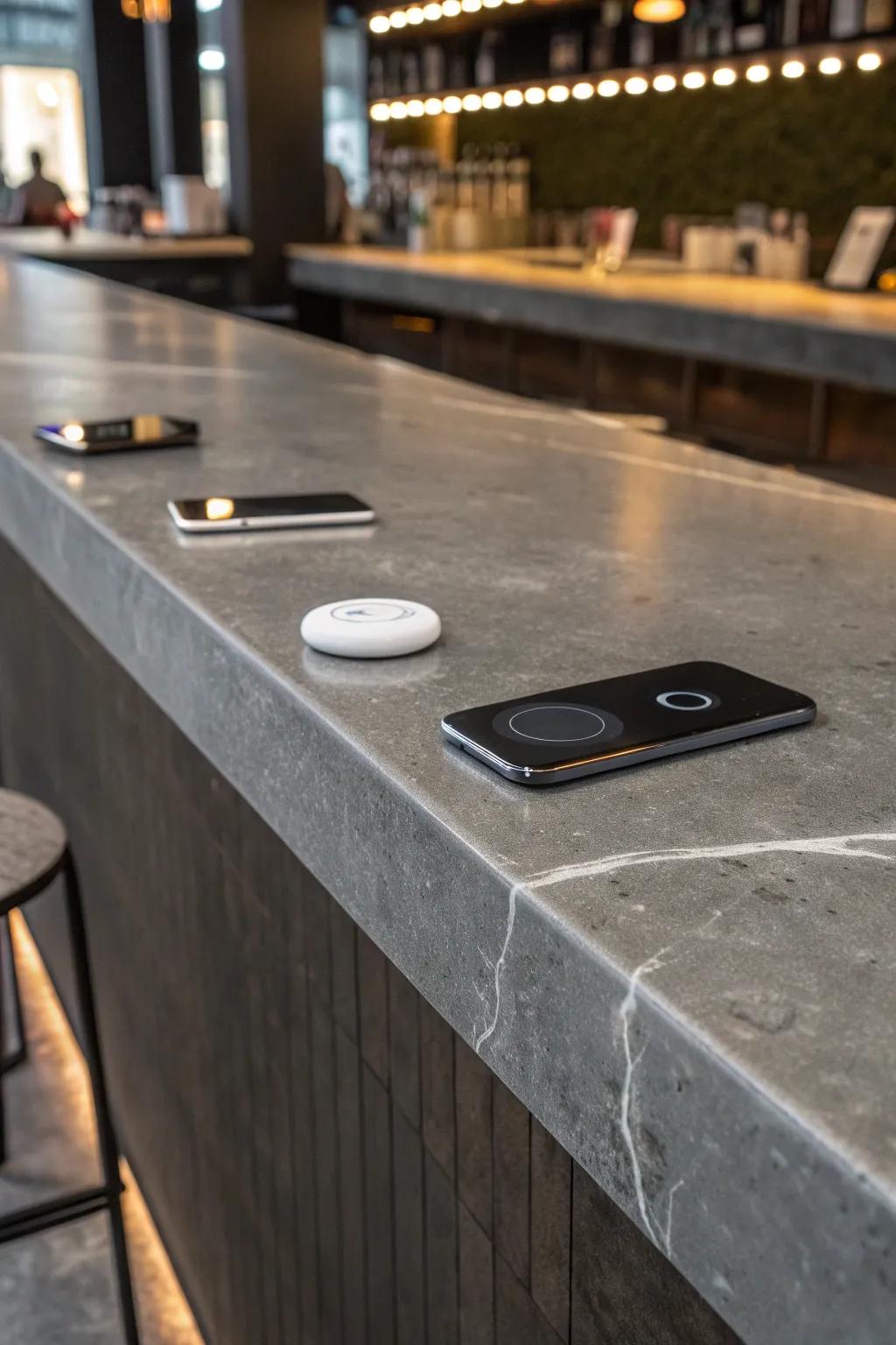 Charge in style: Embedded charging stations for the modern home.