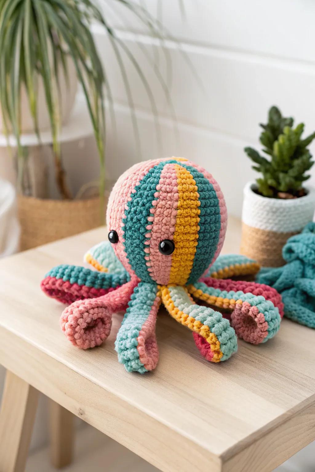 Whimsical crochet magic: handcrafted amigurumi that delights all ages.