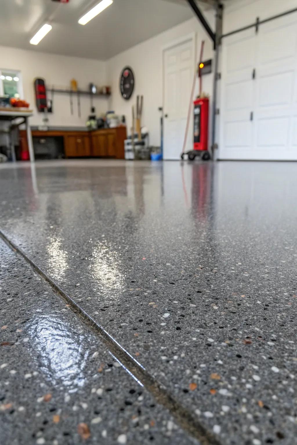 Transform your workshop with the sleek durability of epoxy flooring—where style meets resilience.