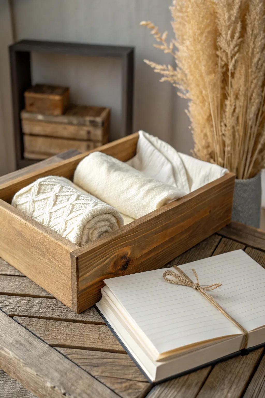 Discover the art of gifting with this Cozy Comfort Box, perfect for a serene night in.