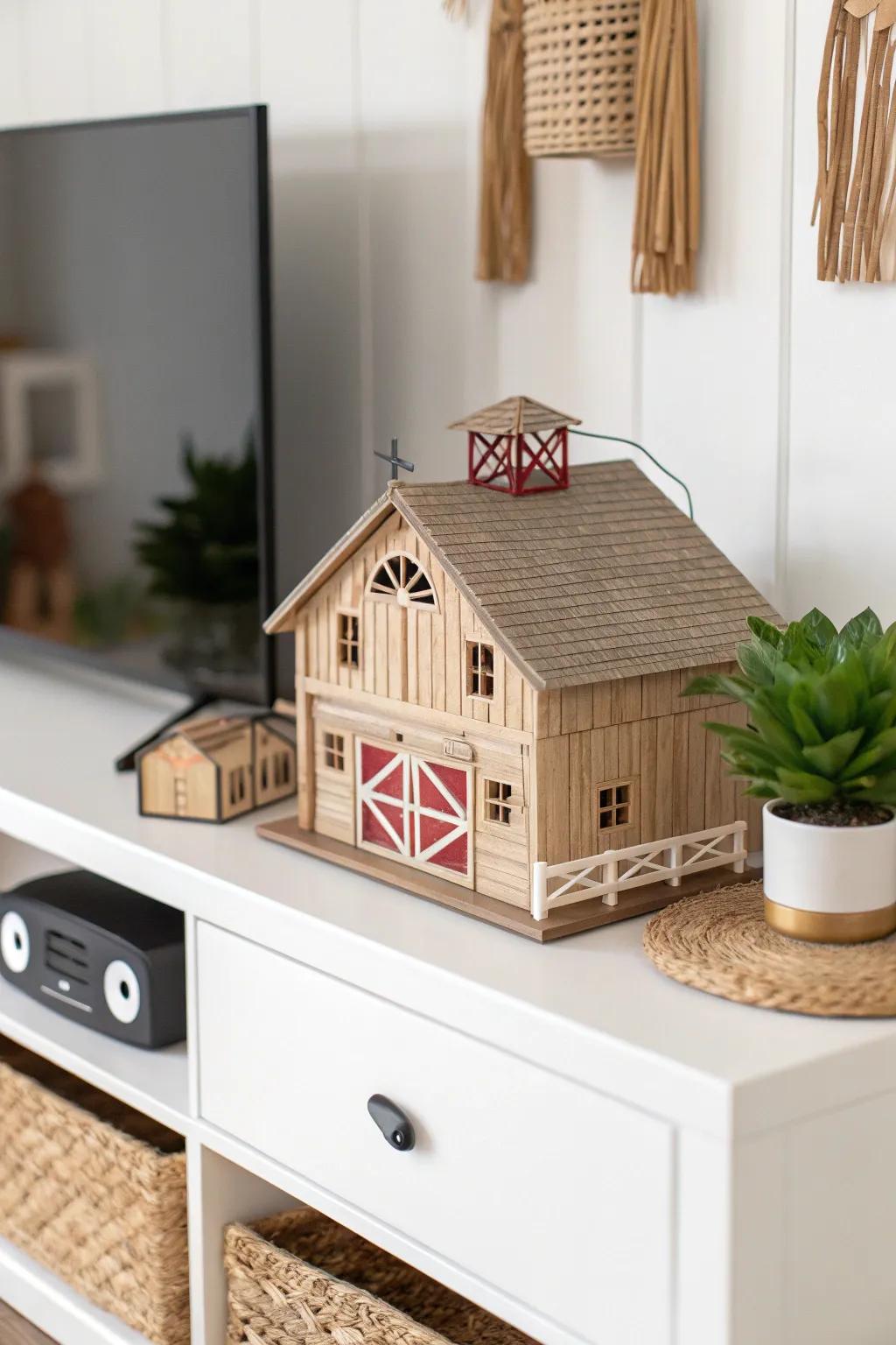 Bring the barn to life with charming sounds and exquisite craftsmanship. 🎶🐄 #DIYSchleich #ScandiBoho