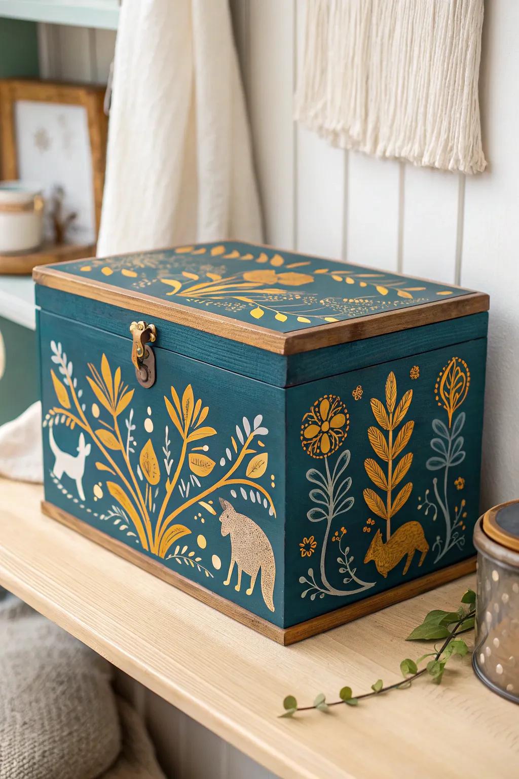 Add a playful touch to organization with themed storage boxes that are as stylish as they are practical.
