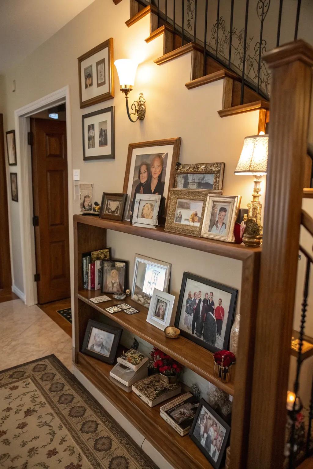 Personal touches make the entryway feel uniquely yours.