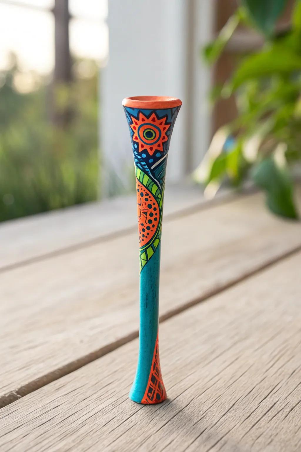 Crafting Memories: A Vibrant Golf Tee for Dad's Special Day!