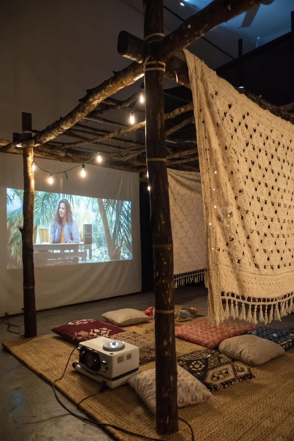 Transform your fort into a cinematic masterpiece with a touch of craftsmanship.