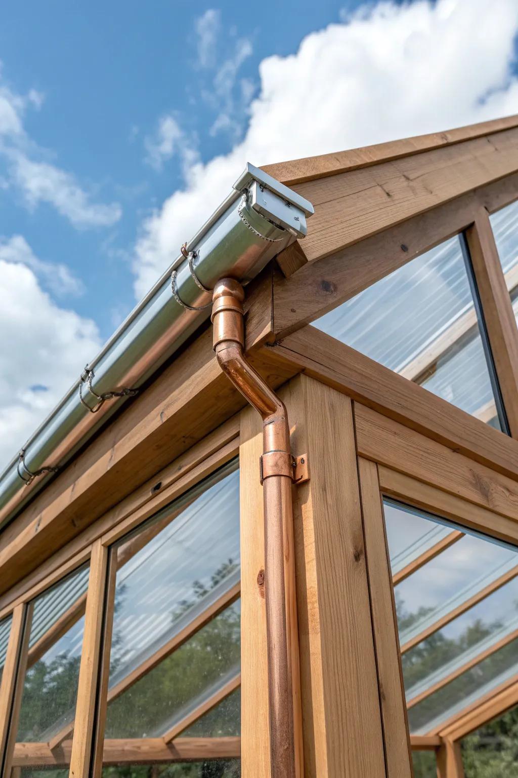 Elevate your greenhouse with a touch of Scandinavian elegance and efficiency. #IntegratedIrrigation #GreenhouseGoals