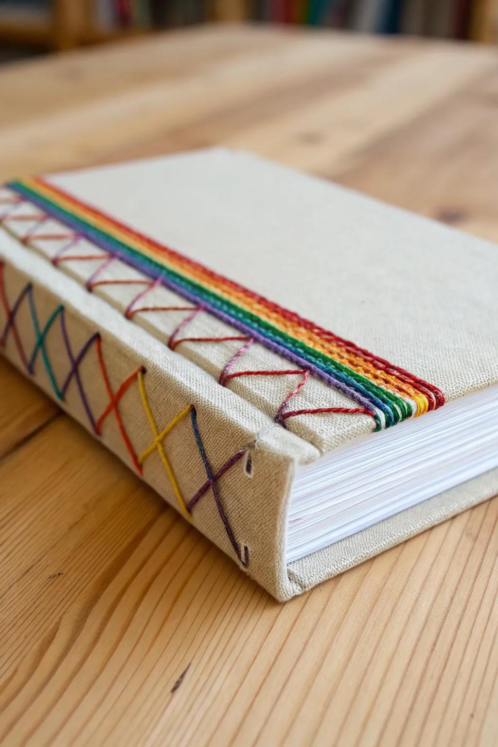 Add a touch of color and craftsmanship to your books with thread binding magic.