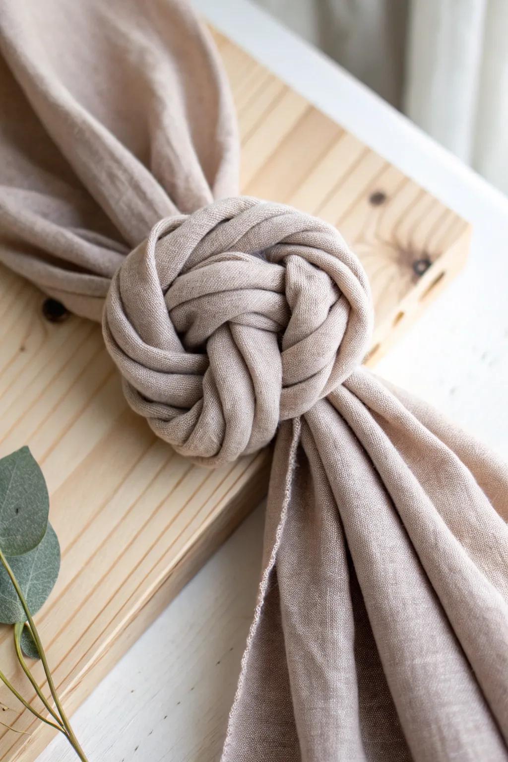 Transform simplicity into elegance with a voluminous fluffy knot.