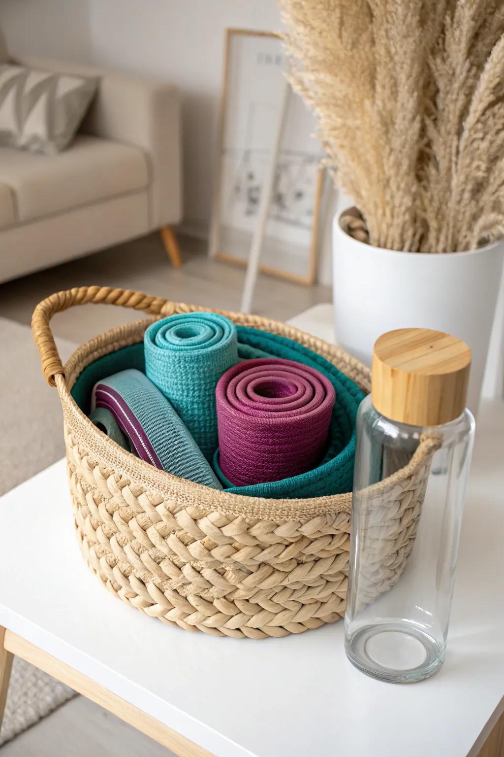 Elevate your workout with a touch of style! 🌿💪 #FitnessInspiration #ScandiBoho