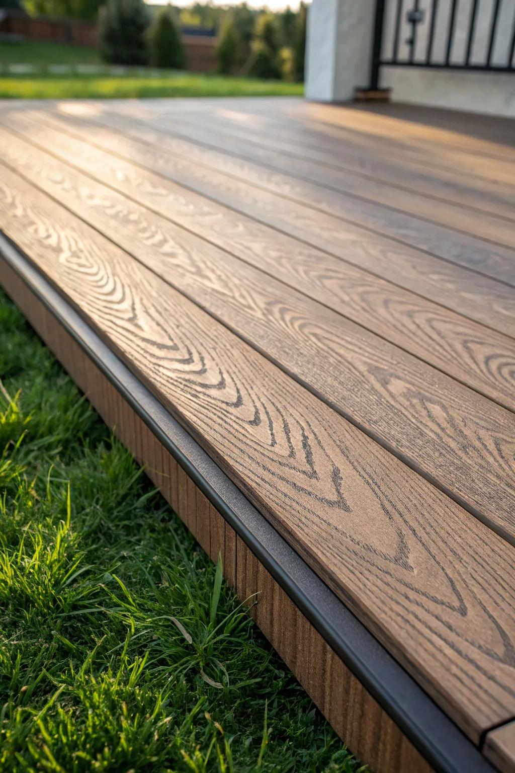 Elevate your outdoor space with budget-friendly composite decking – where durability meets design.