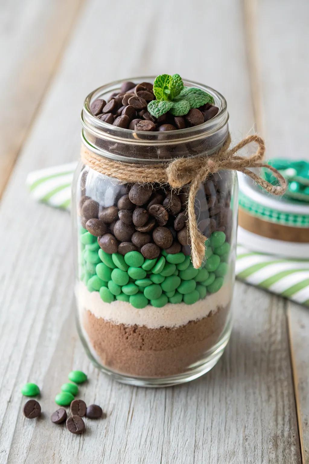 Indulge in a Chocolate Mint Dream this holiday season.