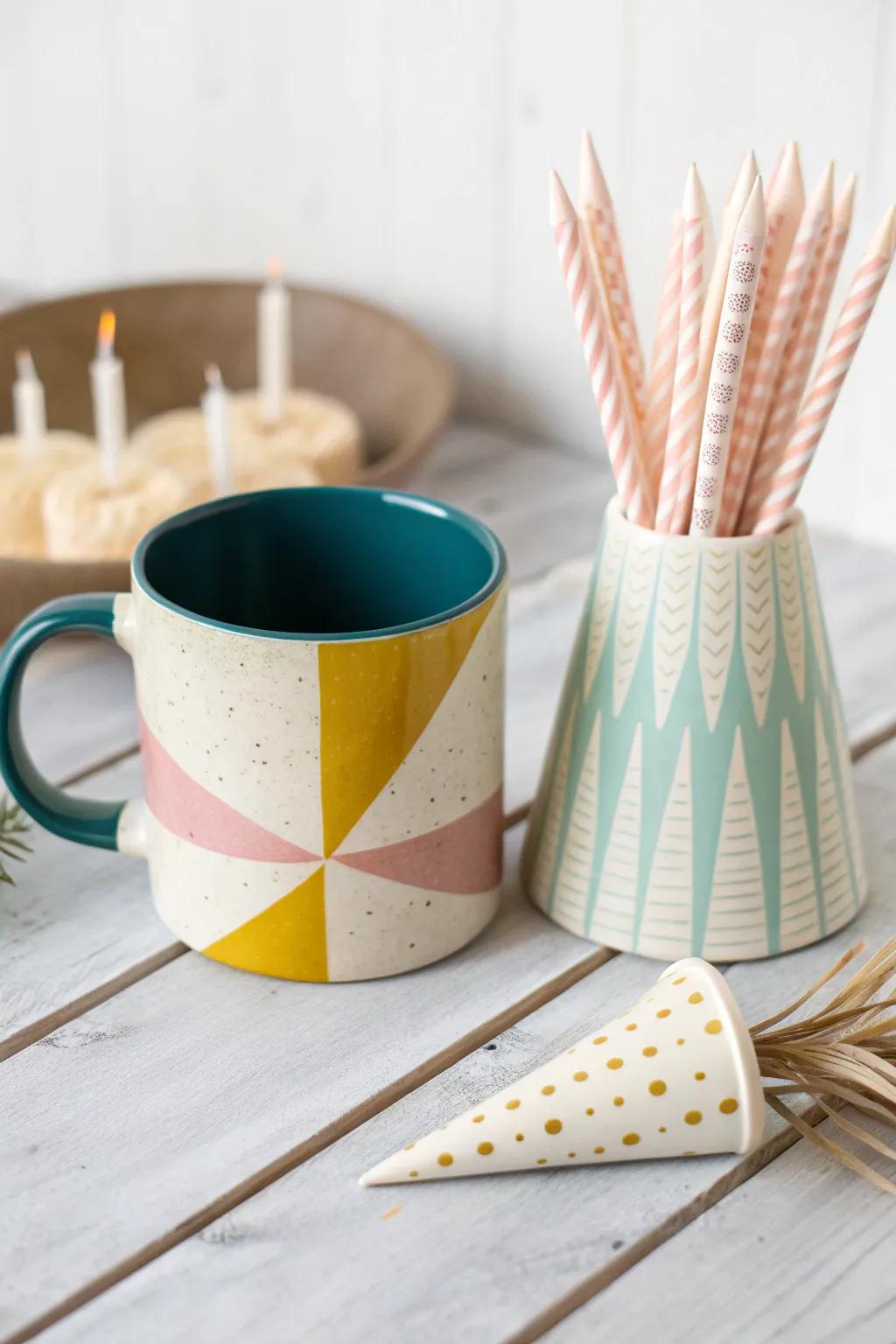 Celebrate simplicity with a mug full of birthday surprises!