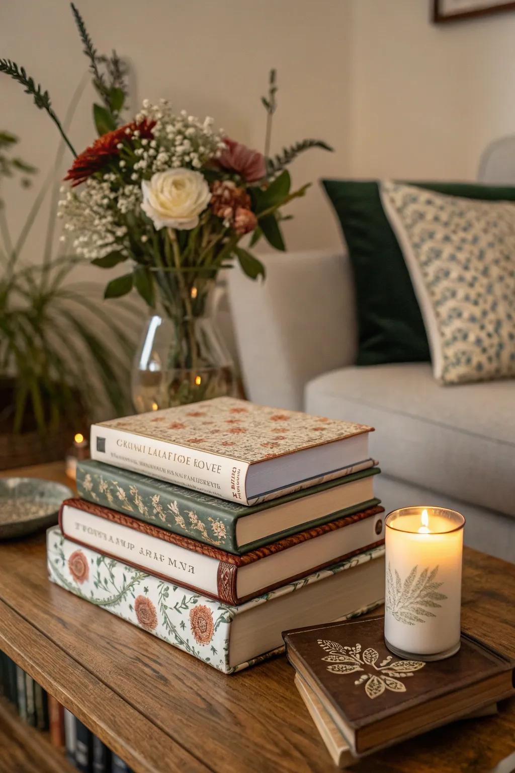 Books enrich both the mind and the home.