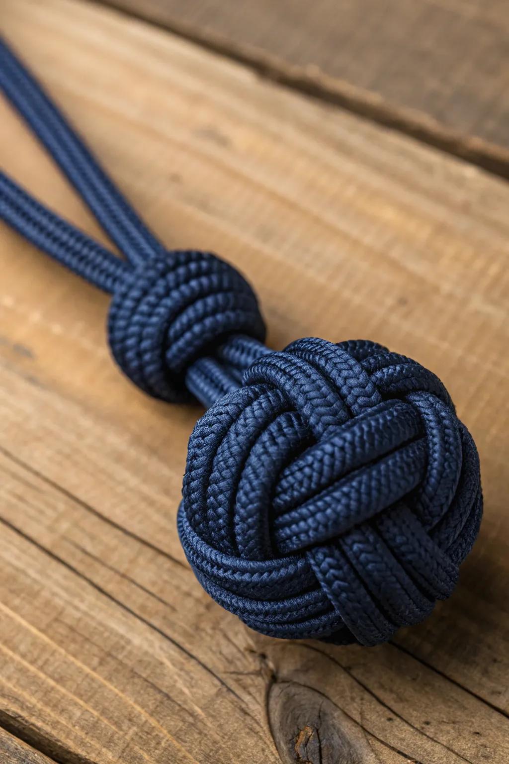 Master the art of the paracord monkey fist – a timeless blend of craftsmanship and utility.
