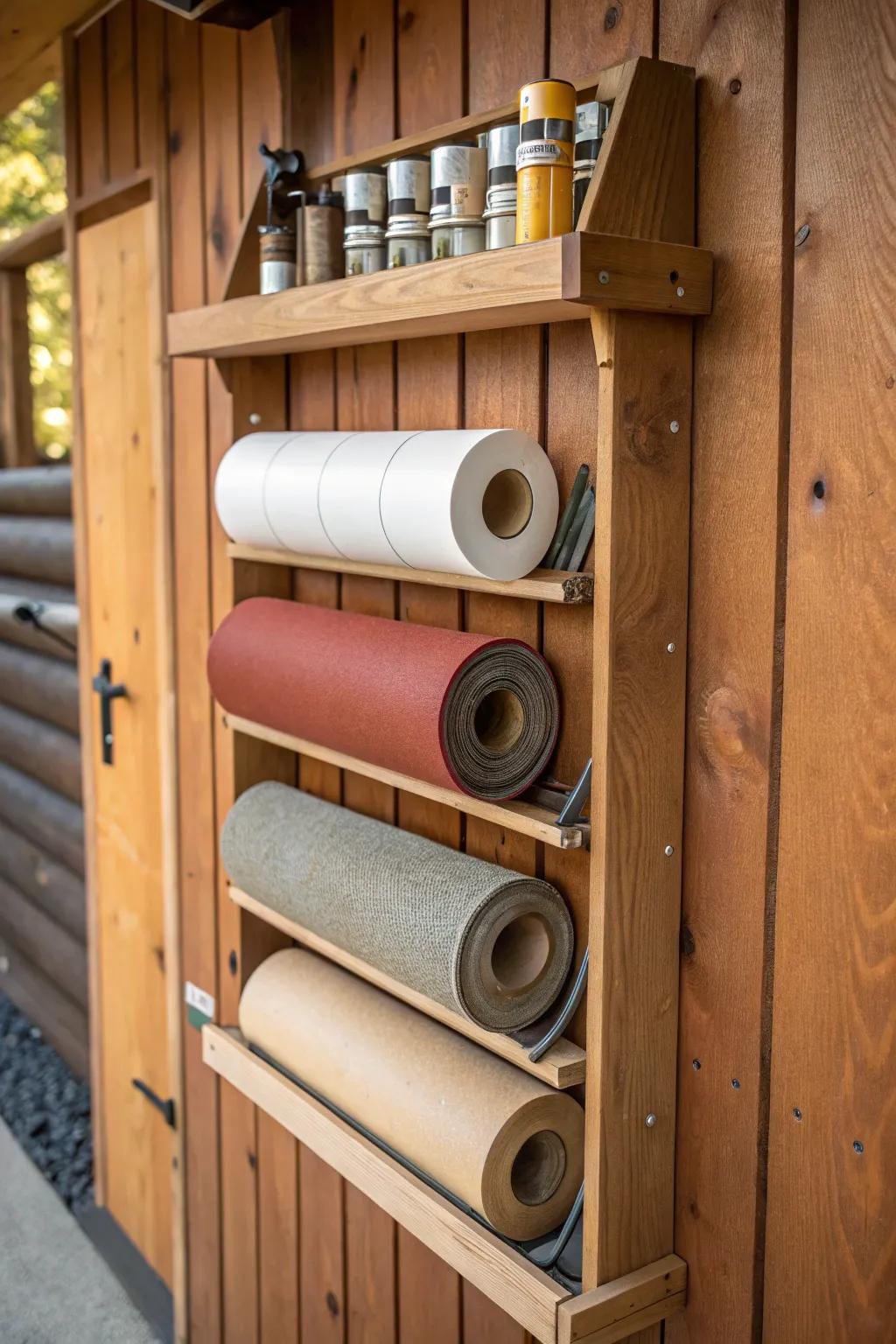 Transform your workspace with this sleek PVC sandpaper holder—where craftsmanship meets organization.