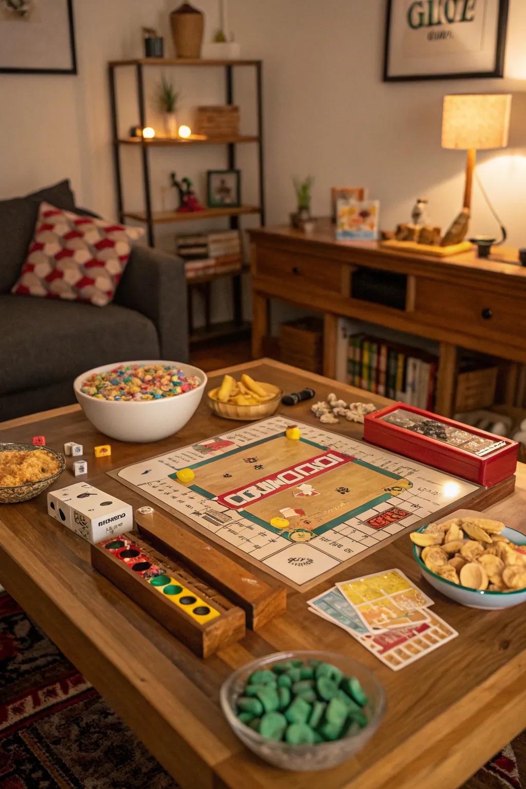 Take a trip down memory lane with a fun-filled Retro Game Night sleepover.