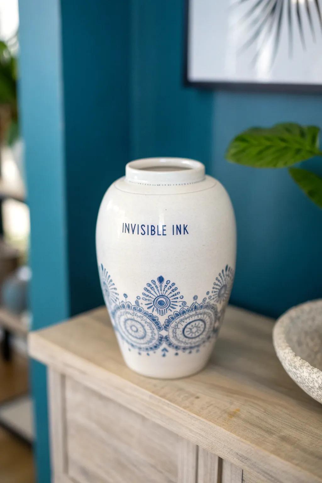 Unlock the mystery with every tip! Discover the secret message hidden within this beautifully crafted jar.