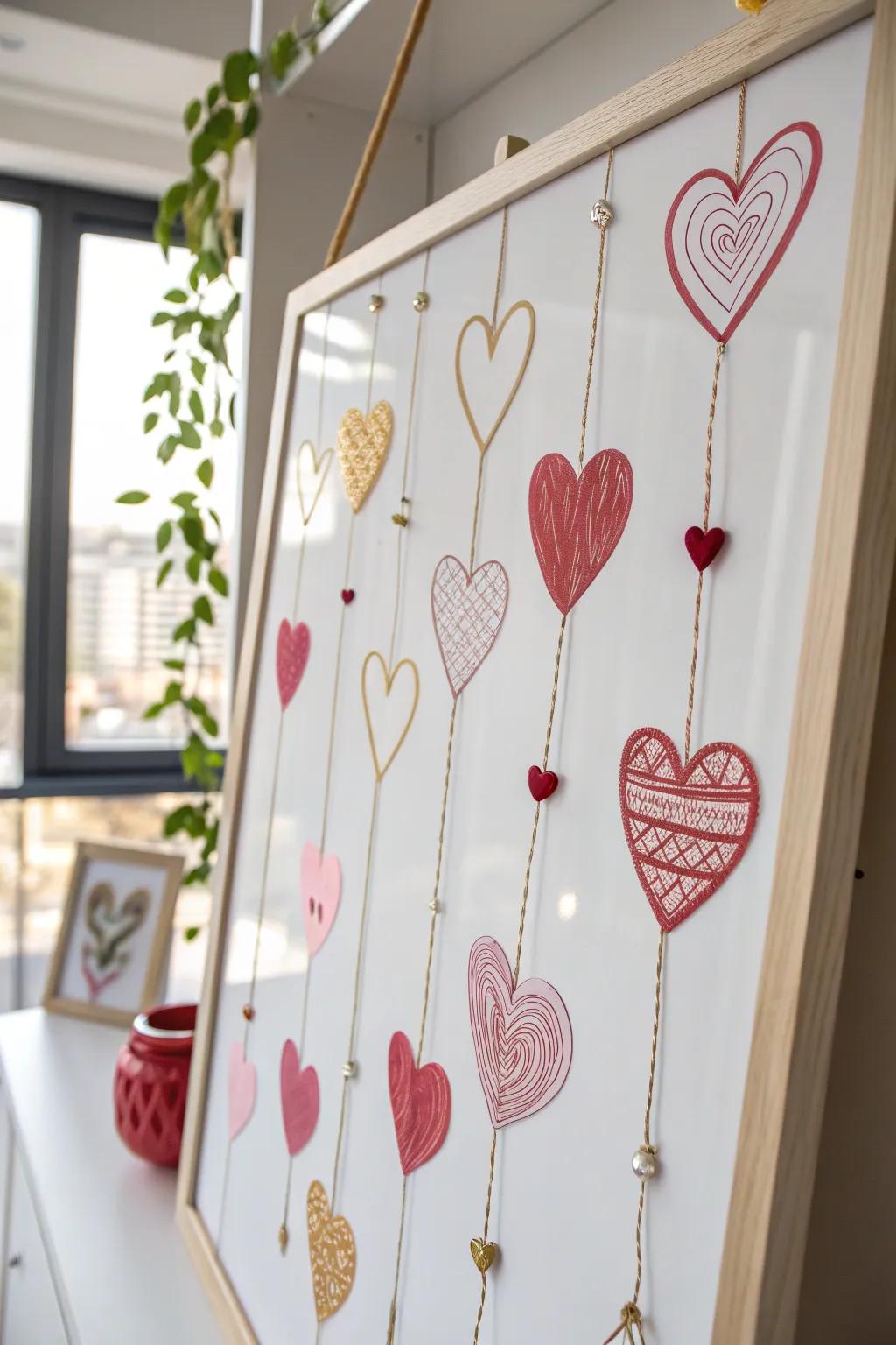 Add a touch of love with these charming heart strings – simple, elegant, and full of cheer!