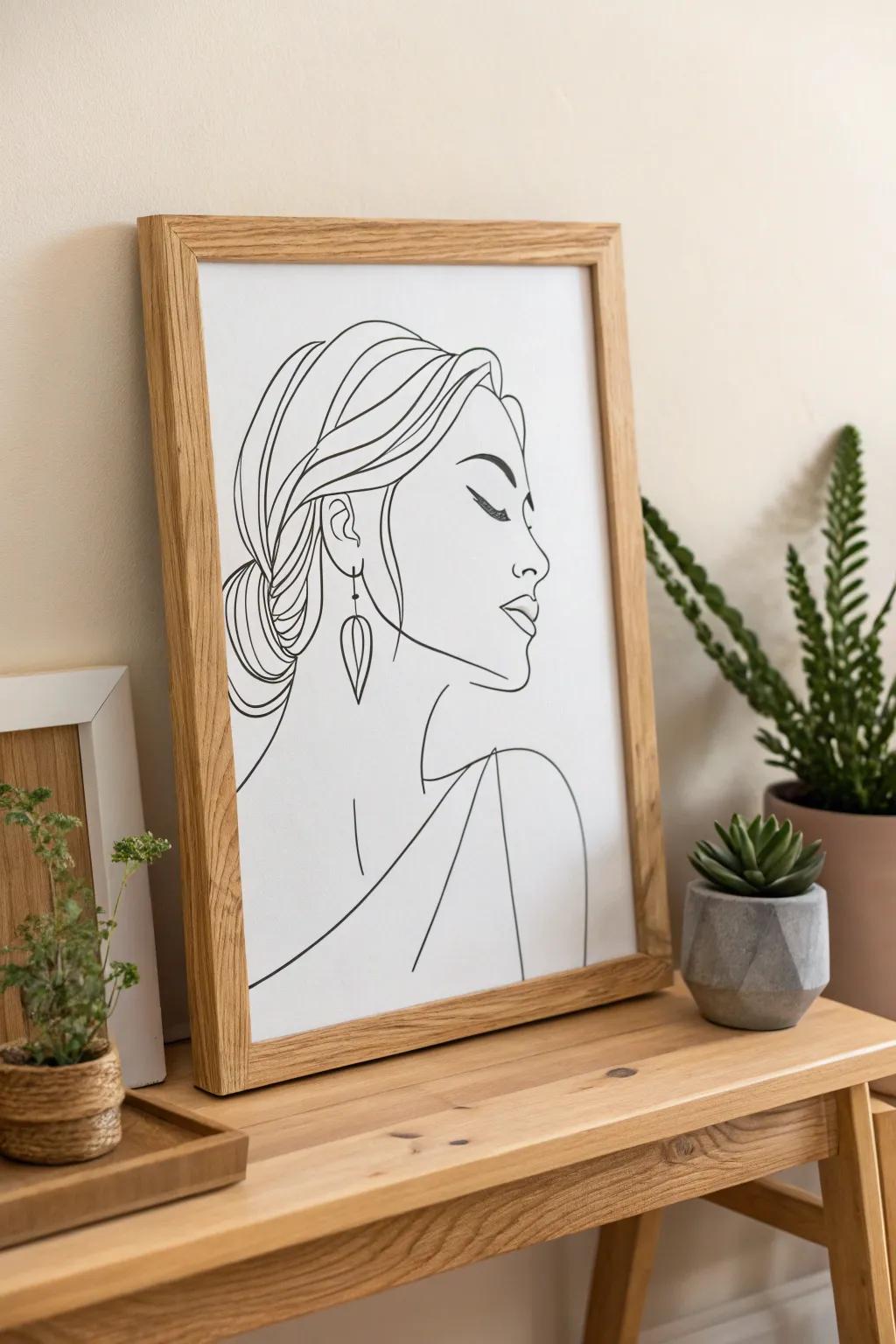 Discover the beauty in simplicity with minimalist line art that speaks to the soul.