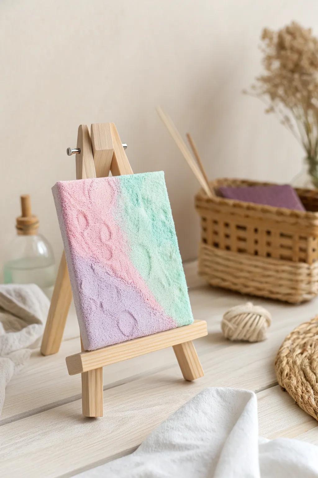Unleash creativity with textured sponge art—perfect for little hands and big imaginations!