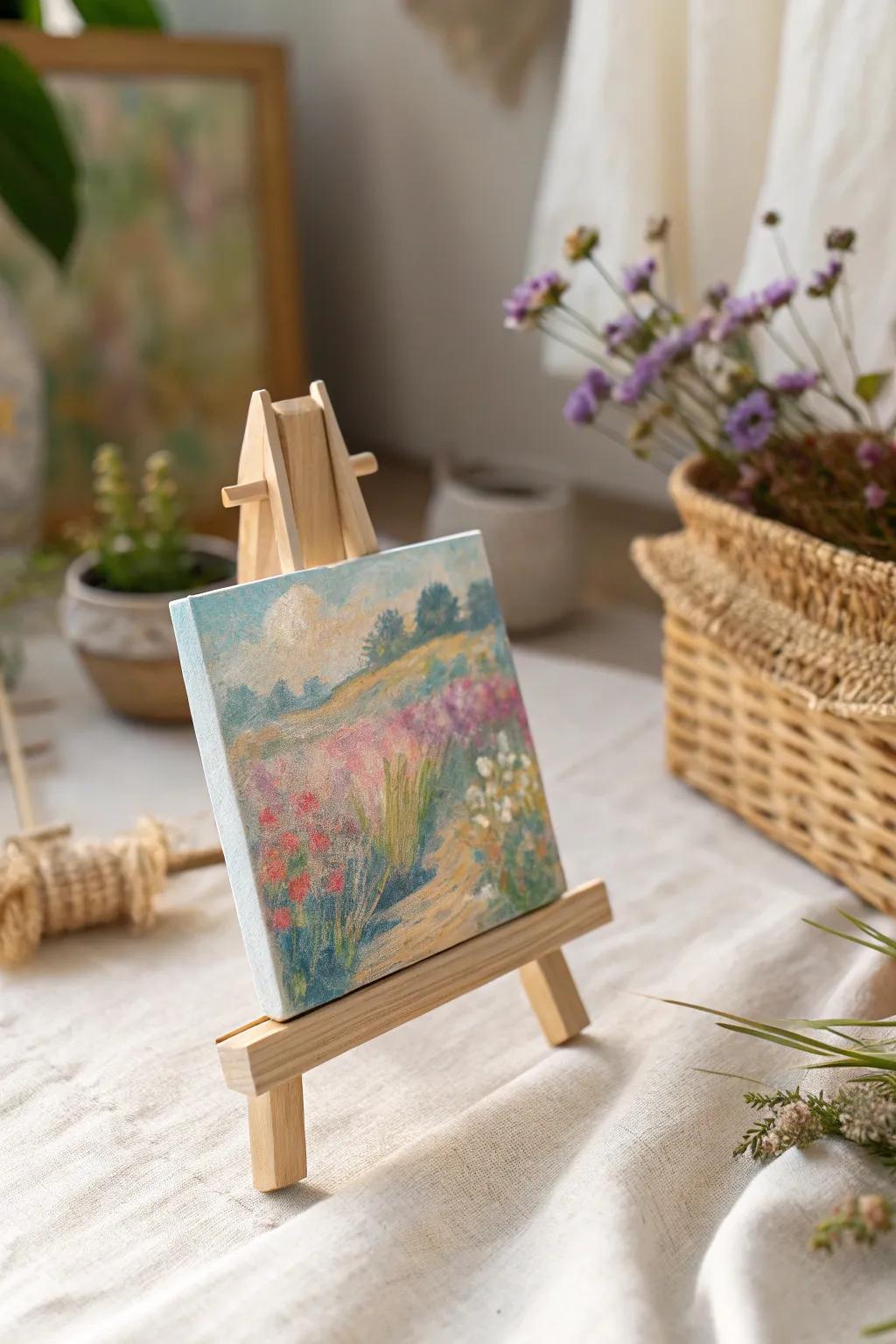 Tiny hands, big masterpieces: Let your baby create their own Monet-inspired art.