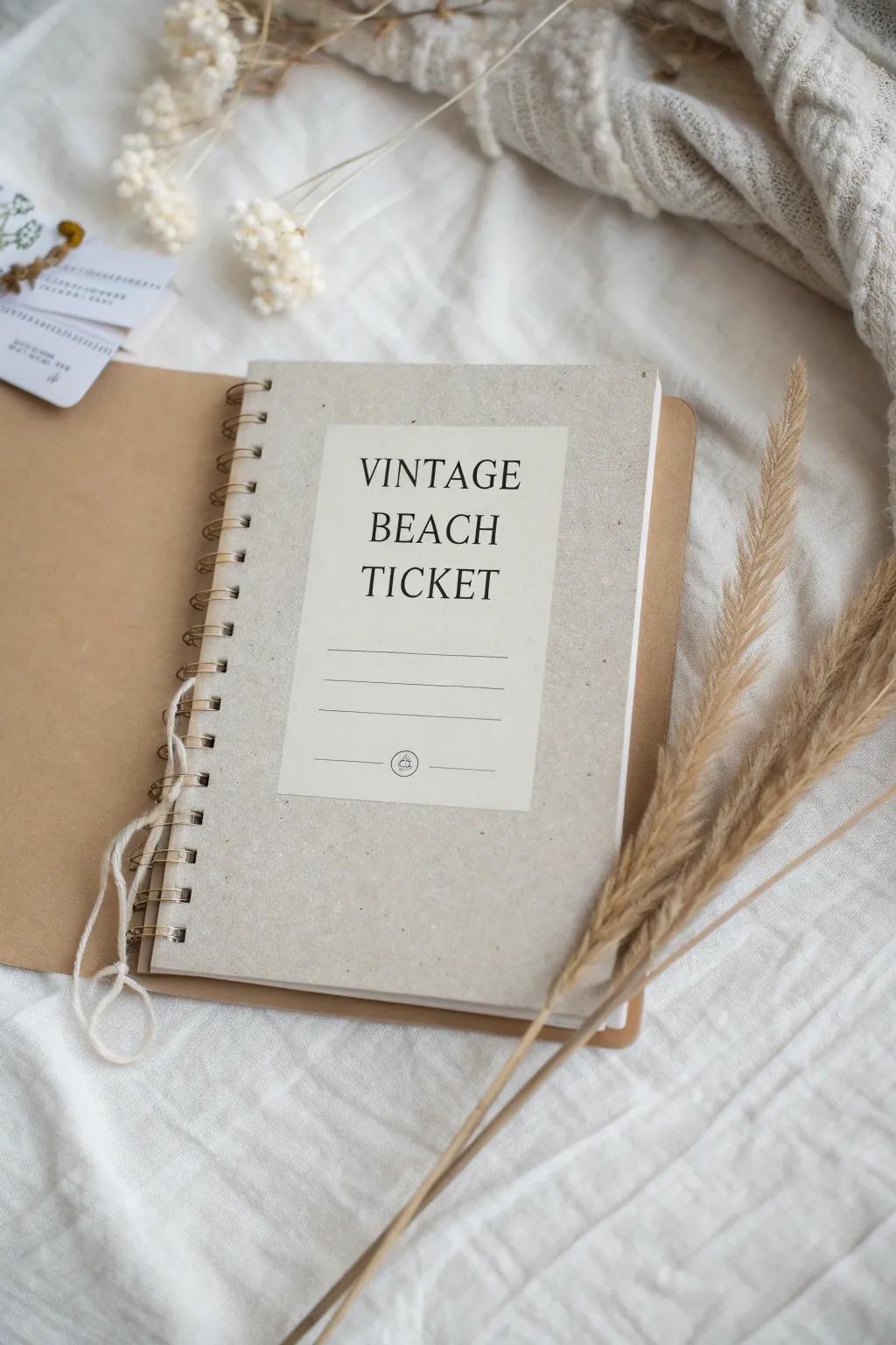 Capture your beach memories with a personal touch—simple, elegant, and uniquely yours.