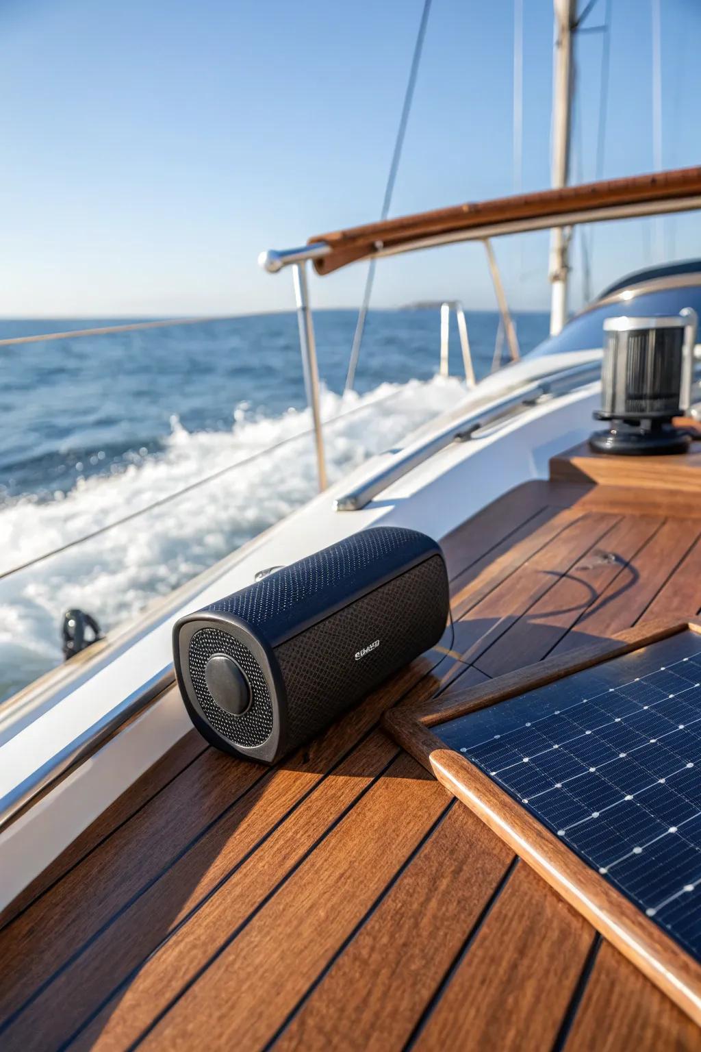 Harness the power of the sun for your sound adventures with innovative solar-powered speakers.