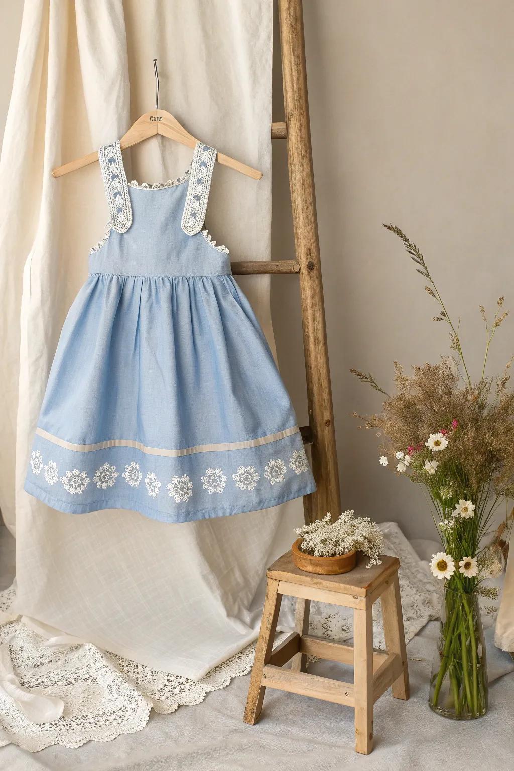 Embrace the timeless charm of Heidi with this simple yet elegant costume idea.