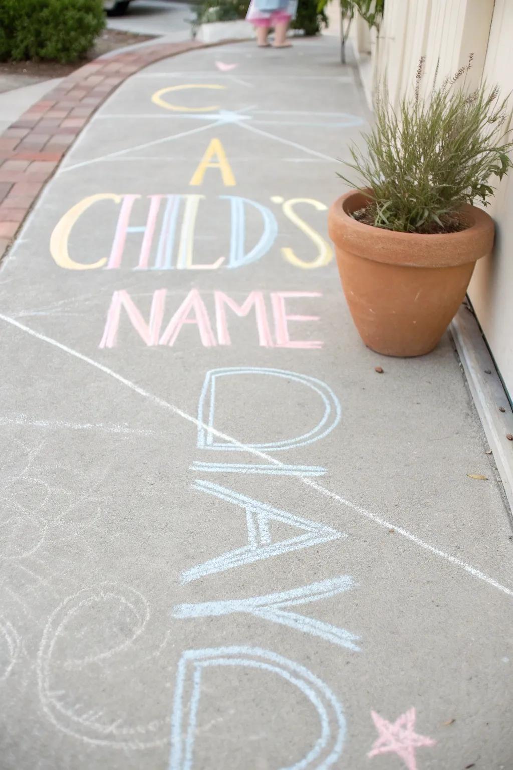 Personalize playtime with a charming letter step obstacle course – perfect for a special birthday celebration!