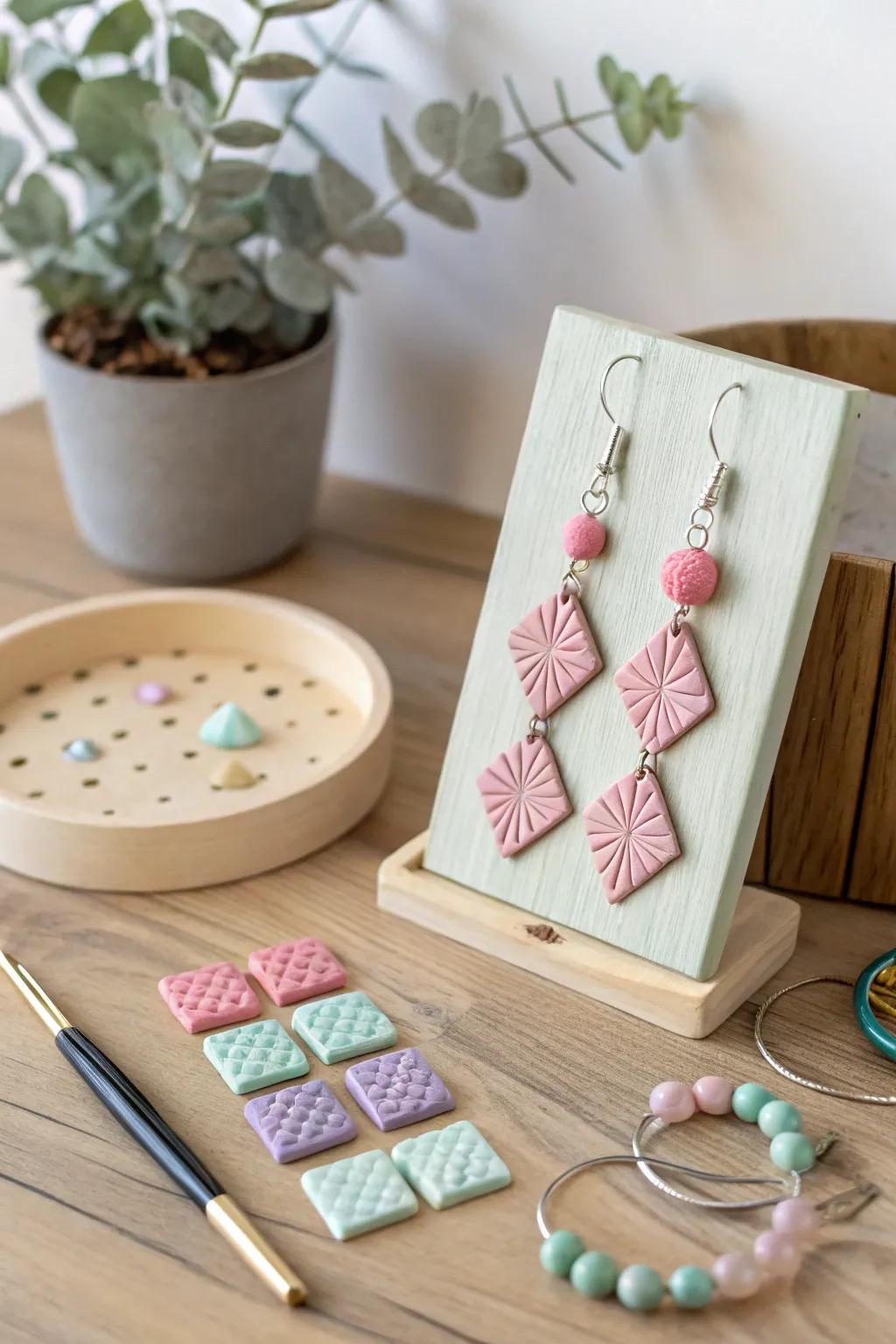 Craft unique beauty with our Polymer Clay Earring Kit - where simplicity meets creativity.