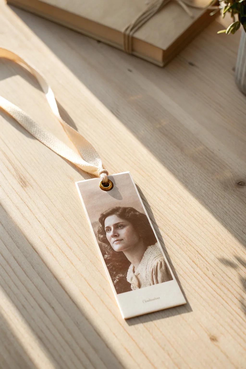 Capture memories beautifully with a DIY photo bookmark – a perfect blend of simplicity and sentimentality.