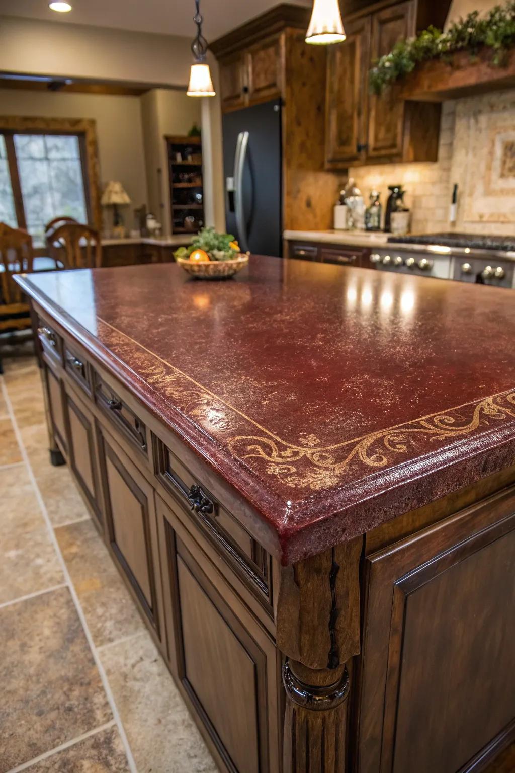 Transform your kitchen with a touch of painted perfection.