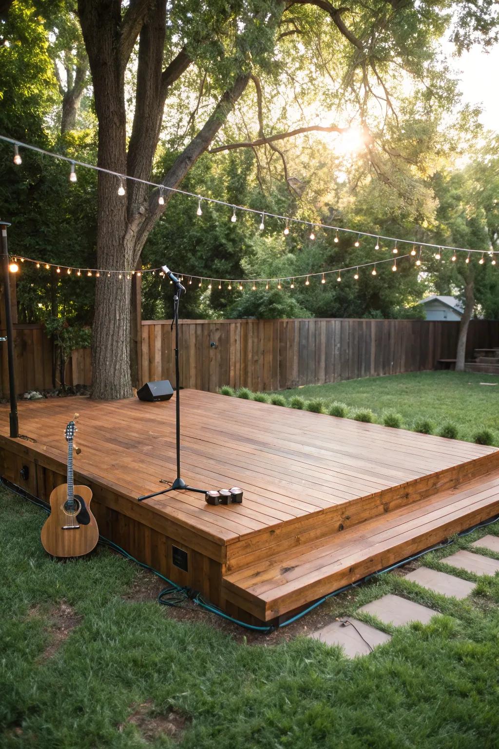 Transform your backyard into a stage where imaginations take the spotlight.