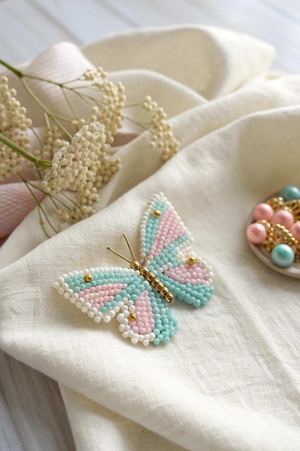 Delicate artistry meets whimsy with these charming butterfly pins, perfect for adding a touch of spring to any outfit.