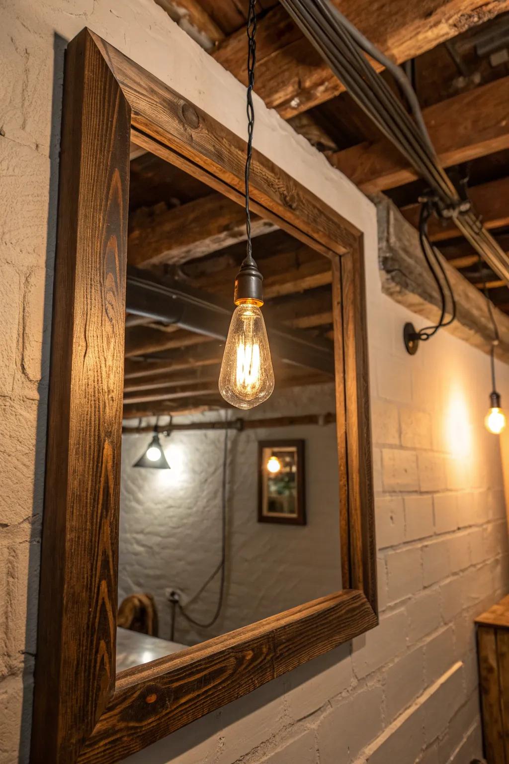 Illuminate your space with style: Reflective elegance meets craftsmanship.