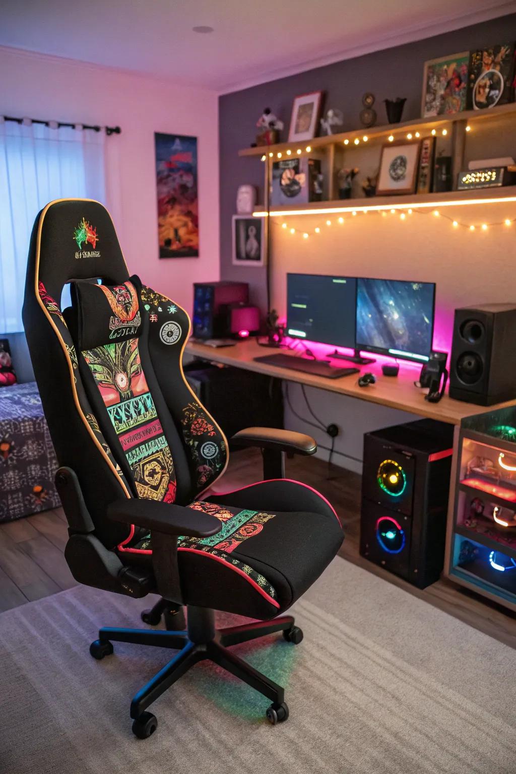 Personal touches to make your chair uniquely yours.