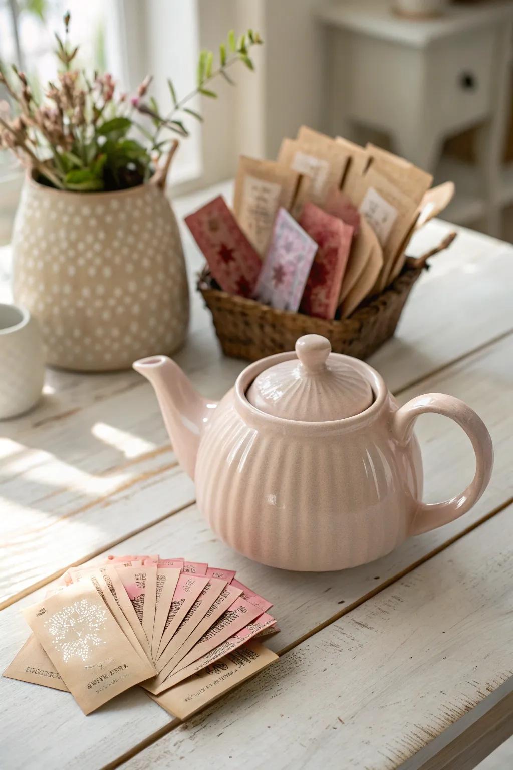 Gift your loved ones a 'Tea Time Treasure'—where thoughtful simplicity meets elegance.