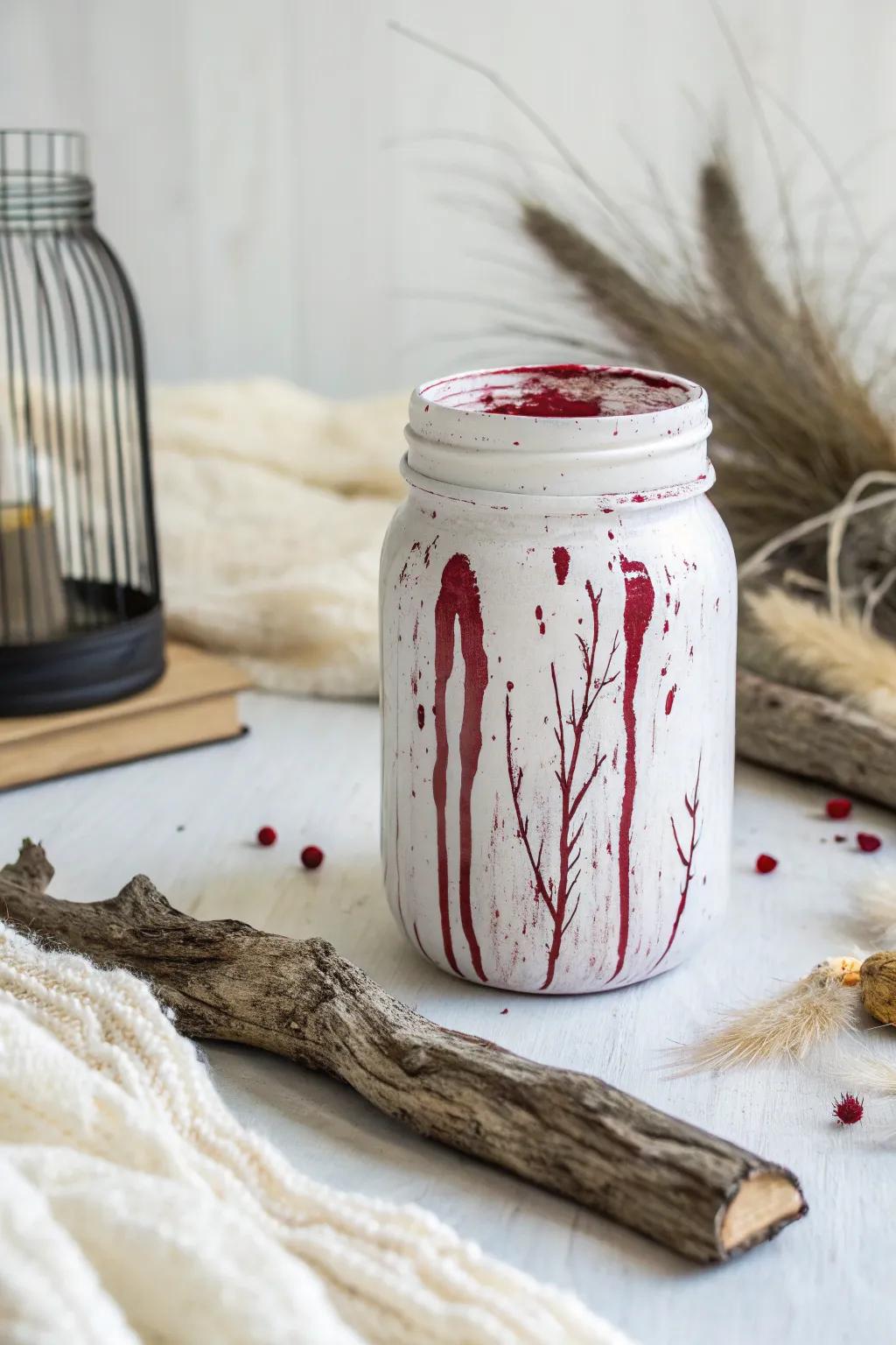 Embrace the allure of the night with these Vampire Bite Jars—where minimalism meets mystery.