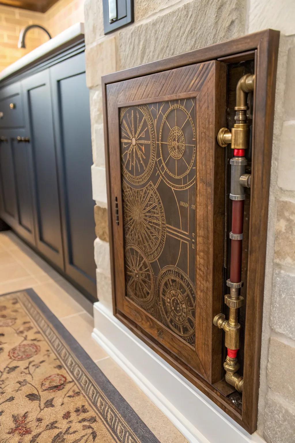 Transform utility into art with a bespoke canvas cover—where functionality meets finesse.
