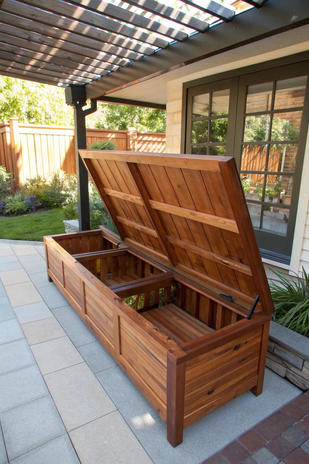 Elevate your outdoor space with expertly crafted built-in seating that combines style and functionality.