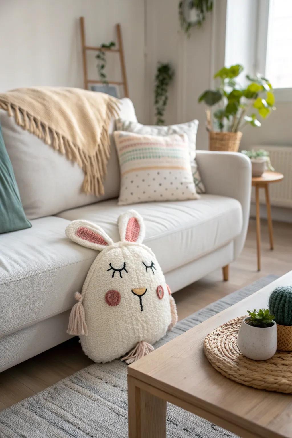 Add a touch of whimsy to your space with our charming character cushions, perfect for cuddles and smiles!