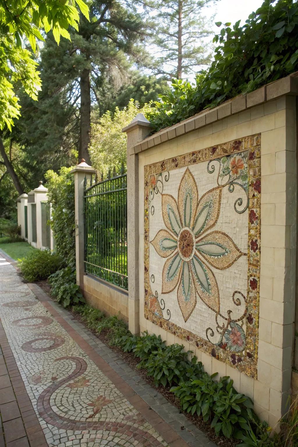 Transform your garden with a touch of mosaic magic 🌿✨