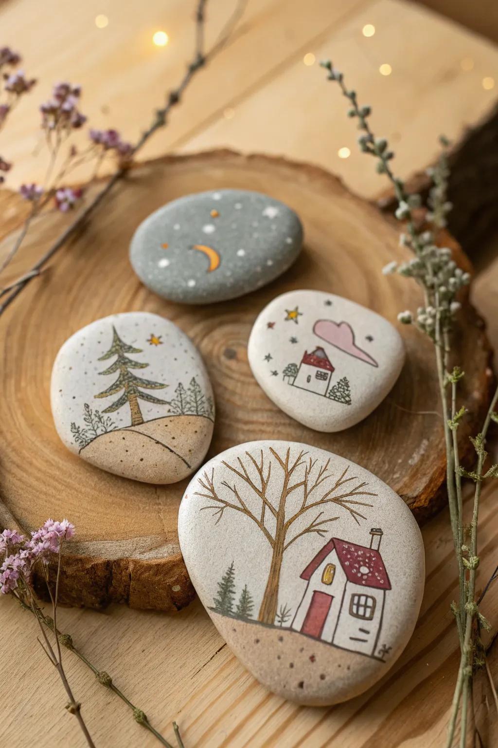 Unleash creativity with charming story stones—simple, natural, and beautifully crafted for endless tales.