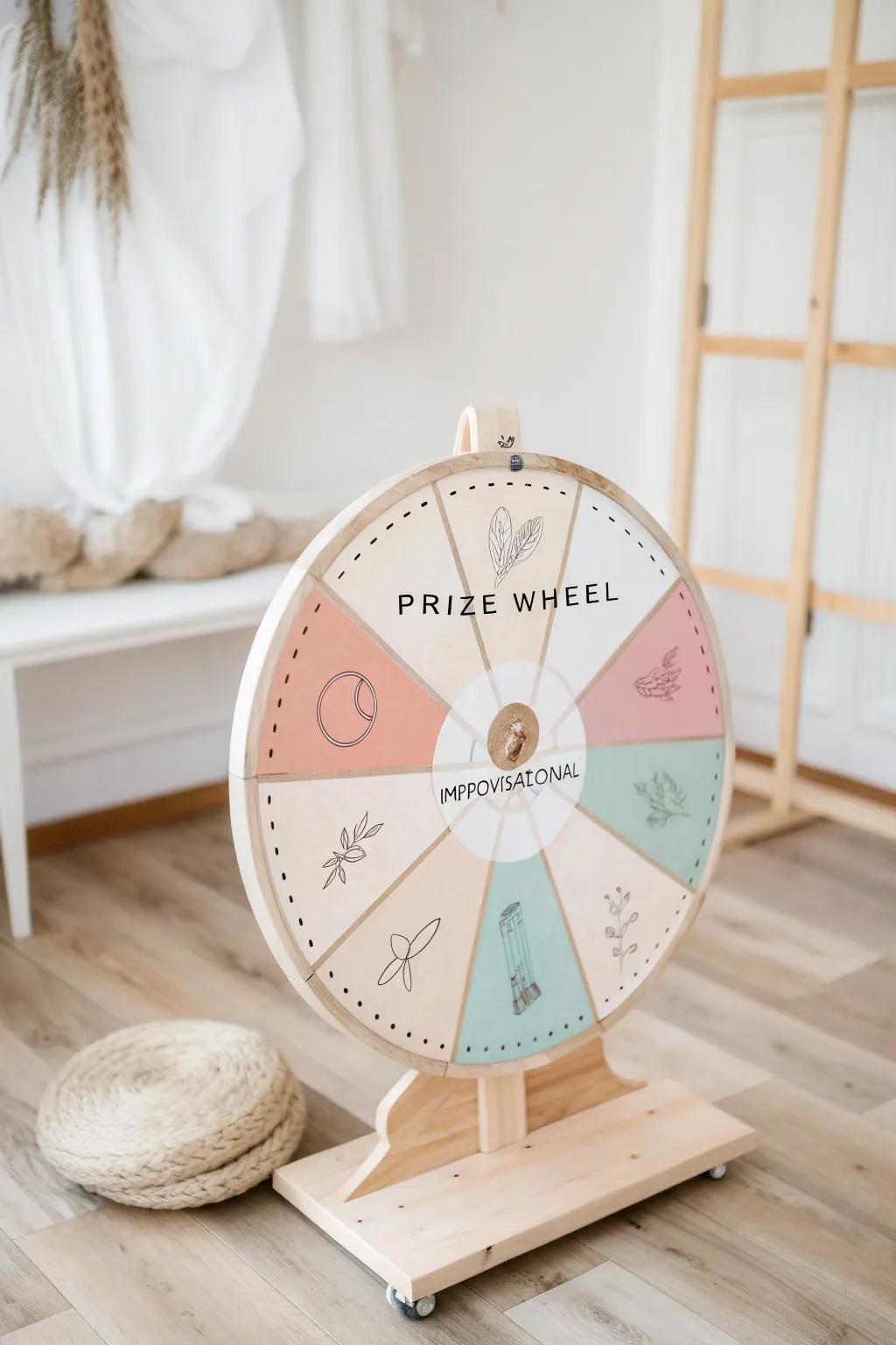 Spin to reveal your hidden talent! 🎨✨ #ImpromptuPerformances #ScandinavianDesign