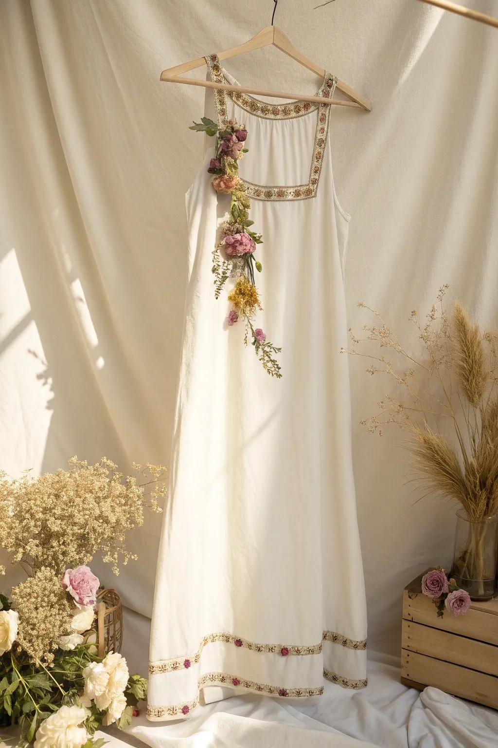 Embrace nature's elegance with a touch of wildflower magic.