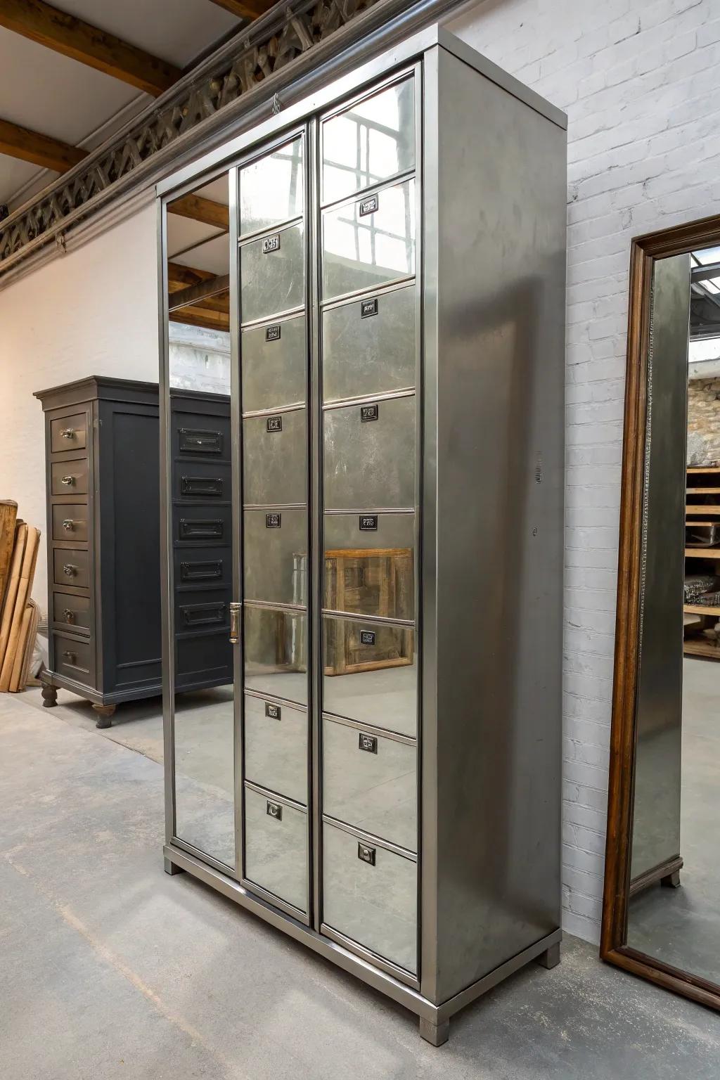 Transform your space with the sleek elegance of mirror panels—where functionality meets artistry.