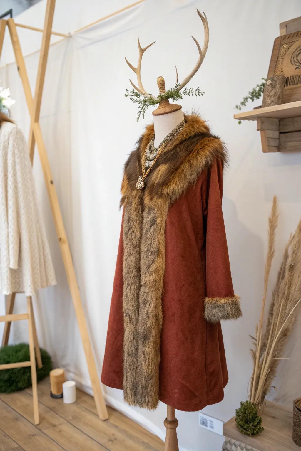 Embrace the magic of the forest with a whimsical woodland creature costume - where simplicity meets enchantment.